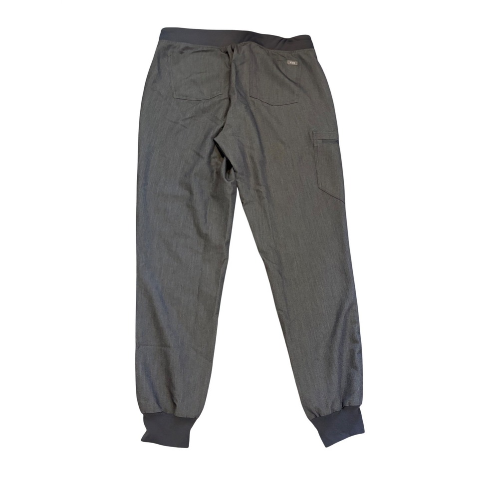 FIGS Zamora Jogger Scrub Pants Womens Large Tall Heather Gray W18SW2005T - Picture 2 of 6